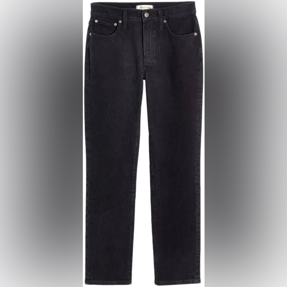 Madewell Black Mid-Rise Perfect Vintage Jean - Picture 7 of 7